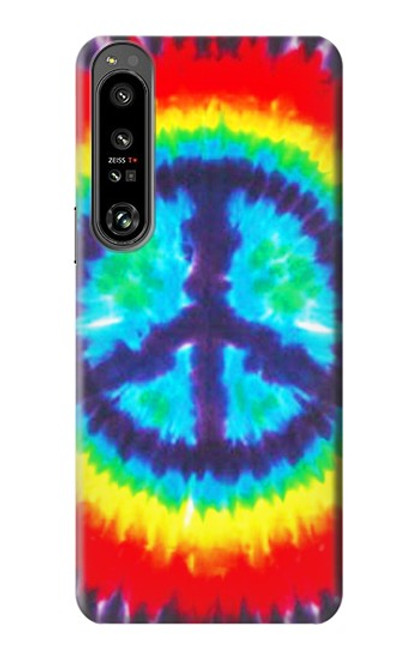 S1870 Tie Dye Peace Case For Sony Xperia 1 IV