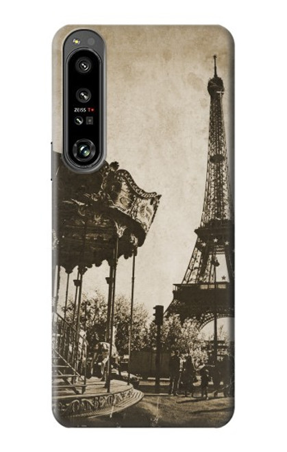 S2174 Eiffel Tower Vintage Paris Case For Sony Xperia 1 IV