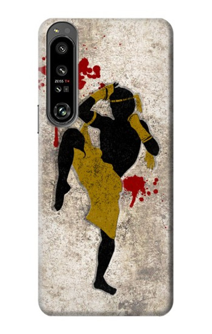 S2635 Muay Thai Kickboxing Fight Blood Case For Sony Xperia 1 IV