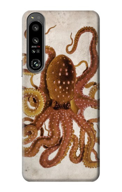 S2801 Vintage Octopus Case For Sony Xperia 1 IV