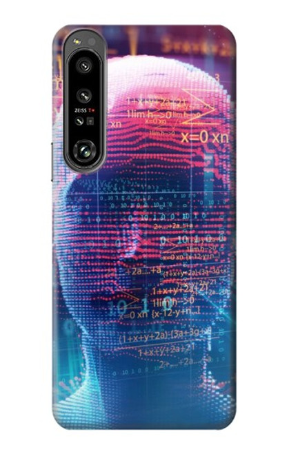 S3800 Digital Human Face Case For Sony Xperia 1 IV
