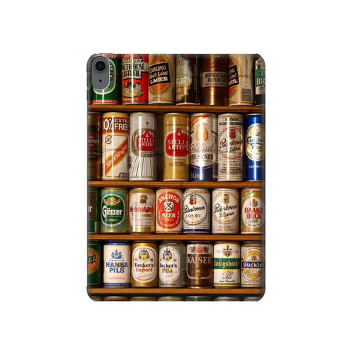 S0983 Beer Cans Collection Hard Case For iPad Air (2020, 2022), Air 11 (2024,2025,2026), Pro 11 (2022)