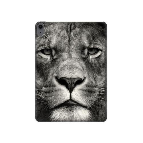 S1352 Lion Face Hard Case For iPad Air (2020, 2022), Air 11 (2024,2025,2026), Pro 11 (2022)