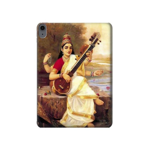 S1420 Saraswati Hindu Goddess Hard Case For iPad Air (2020, 2022), Air 11 (2024,2025,2026), Pro 11 (2022)
