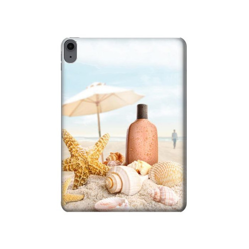 S1425 Seashells on The Beach Hard Case For iPad Air (2020, 2022), Air 11 (2024,2025,2026), Pro 11 (2022)