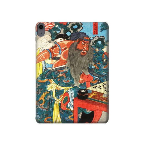 S1826 Utagawa Kuniyoshi Guan Yu Hard Case For iPad Air (2020, 2022), Air 11 (2024,2025,2026), Pro 11 (2022)