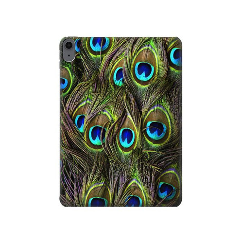 S1965 Peacock Feather Hard Case For iPad Air (2022, 2020), Air 11 (2024), Pro 11 (2022)