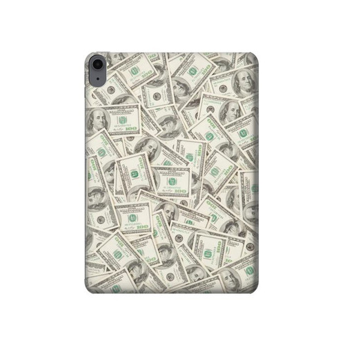 S2077 Money Dollar Banknotes Hard Case For iPad Air (2020, 2022), Air 11 (2024,2025,2026), Pro 11 (2022)