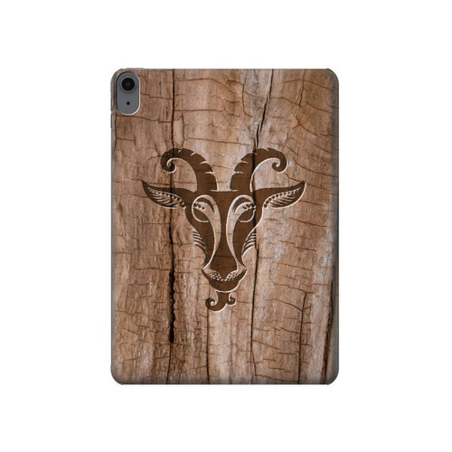 S2183 Goat Wood Graphic Printed Hard Case For iPad Air (2020, 2022), Air 11 (2024,2025,2026), Pro 11 (2022)