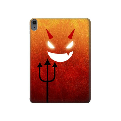 S2454 Red Cute Little Devil Cartoon Hard Case For iPad Air (2022,2020, 4th, 5th), iPad Pro 11 (2022, 6th)