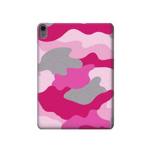 S2525 Pink Camo Camouflage Hard Case For iPad Air (2020, 2022), Air 11 (2024,2025,2026), Pro 11 (2022)