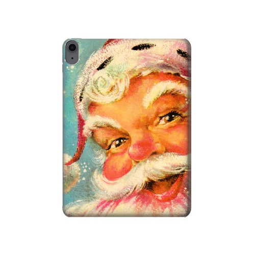 S2840 Christmas Vintage Santa Hard Case For iPad Air (2020, 2022), Air 11 (2024,2025,2026), Pro 11 (2022)