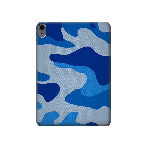 S2958 Army Blue Camo Camouflage Hard Case For iPad Air (2020, 2022), Air 11 (2024,2025,2026), Pro 11 (2022)