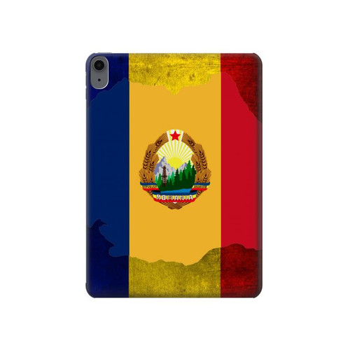 S3021 Romania Flag Hard Case For iPad Air (2022,2020, 4th, 5th), iPad Pro 11 (2022, 6th)