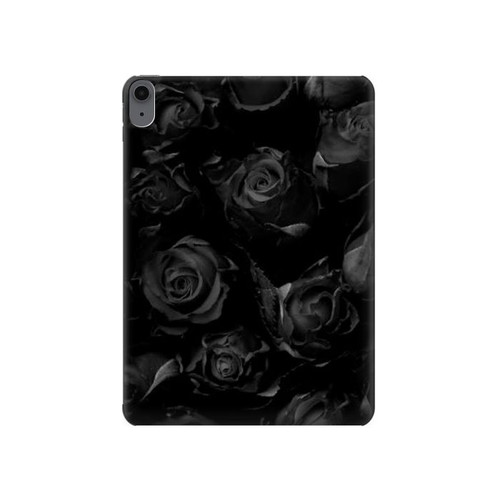 S3153 Black Roses Hard Case For iPad Air (2020, 2022), Air 11 (2024,2025,2026), Pro 11 (2022)