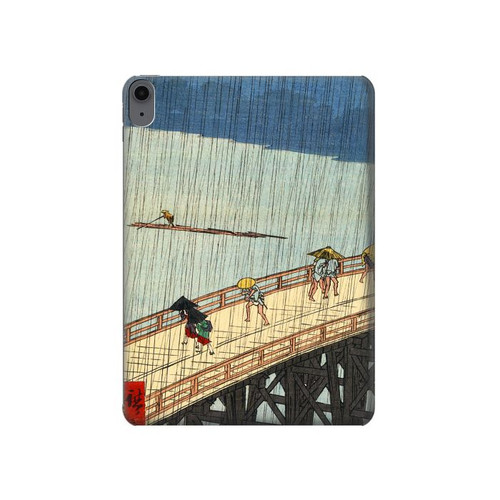 S3347 Utagawa Hiroshige Sudden shower Hard Case For iPad Air (2020, 2022), Air 11 (2024,2025,2026), Pro 11 (2022)