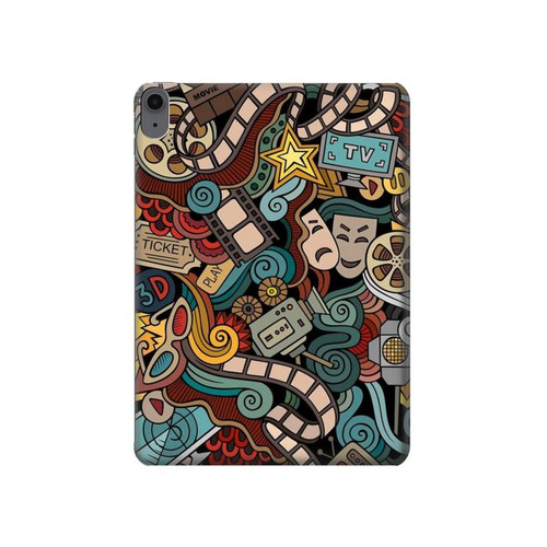 S3480 Movie Acting Entertainment Hard Case For iPad Air (2020, 2022), Air 11 (2024,2025,2026), Pro 11 (2022)