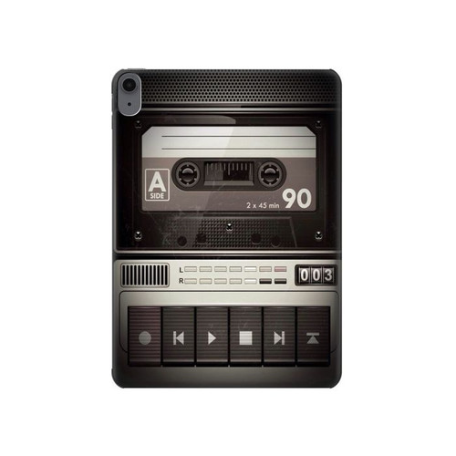 S3501 Vintage Cassette Player Hard Case For iPad Air (2020, 2022), Air 11 (2024,2025,2026), Pro 11 (2022)