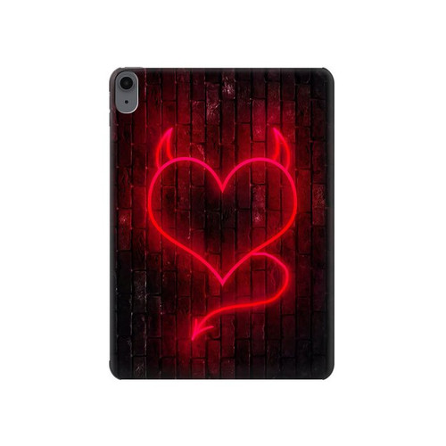 S3682 Devil Heart Hard Case For iPad Air (2020, 2022), Air 11 (2024,2025,2026), Pro 11 (2022)