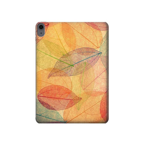 S3686 Fall Season Leaf Autumn Hard Case For iPad Air (2020, 2022), Air 11 (2024,2025,2026), Pro 11 (2022)