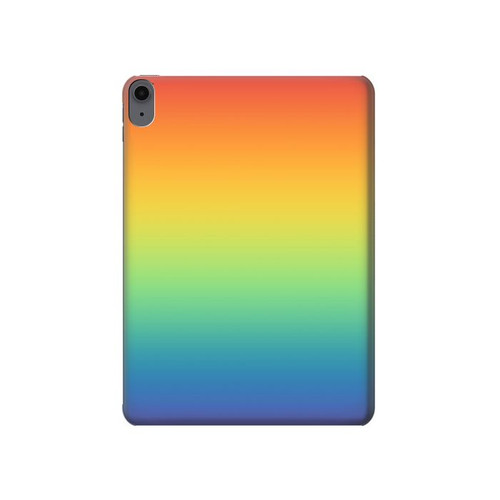 S3698 LGBT Gradient Pride Flag Hard Case For iPad Air (2022,2020, 4th, 5th), iPad Pro 11 (2022, 6th)