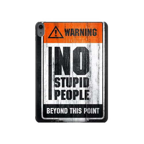 S3704 No Stupid People Hard Case For iPad Air (2022,2020, 4th, 5th), iPad Pro 11 (2022, 6th)
