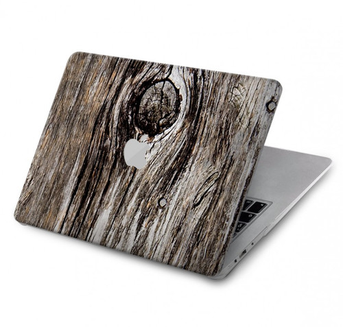 S2844 Old Wood Bark Graphic Hard Case For MacBook Air 13″ (2022,2024) - A2681, A3113