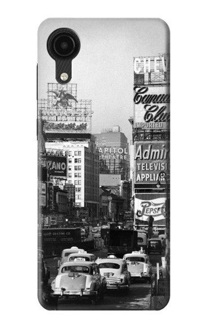 S0182 Old New York Vintage Case For Samsung Galaxy A03 Core