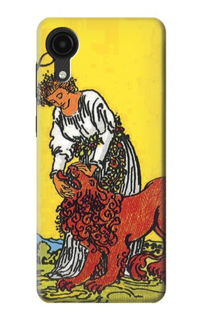 S3458 Strength Tarot Card Case For Samsung Galaxy A03 Core