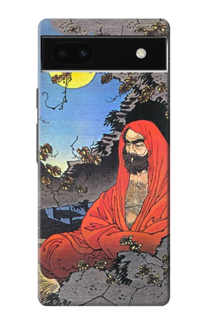 S2234 Zen Master Bodhidharma Yoshitoshi Case For Google Pixel 6a