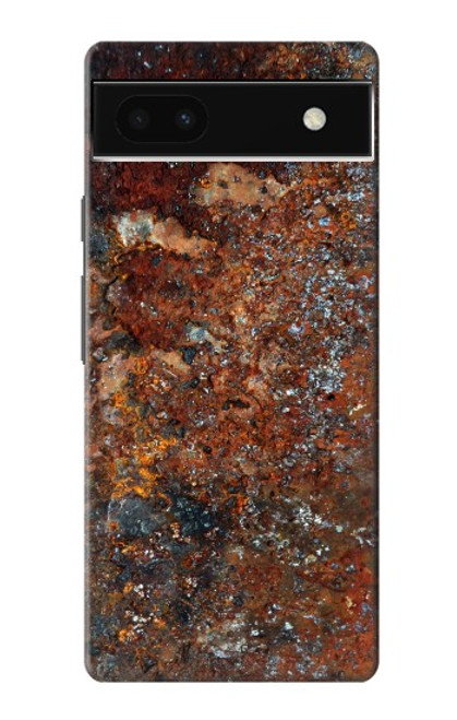 S2714 Rust Steel Texture Graphic Printed Case For Google Pixel 6a
