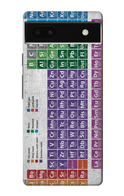 S3383 Periodic Table Case For Google Pixel 6a