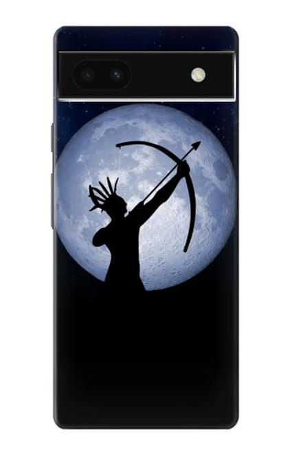 S3489 Indian Hunter Moon Case For Google Pixel 6a