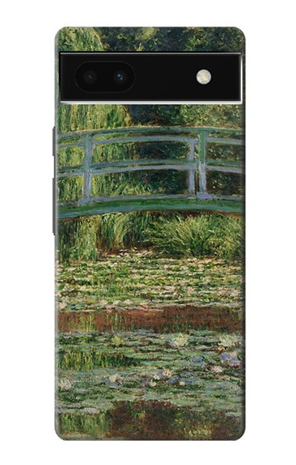 S3674 Claude Monet Footbridge and Water Lily Pool Case For Google Pixel 6a