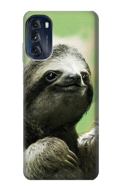 S2708 Smiling Sloth Case For Motorola Moto G (2022)