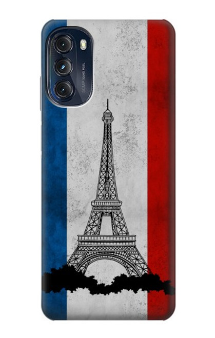 S2859 Vintage France Flag Eiffel Tower Case For Motorola Moto G (2022)