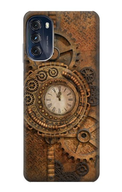 S3401 Clock Gear Steampunk Case For Motorola Moto G (2022)