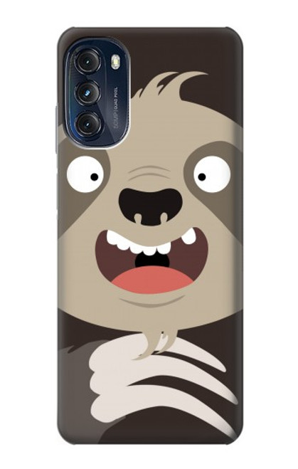 S3855 Sloth Face Cartoon Case For Motorola Moto G (2022)