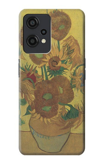 S0214 Van Gogh Vase Fifteen Sunflowers Case For OnePlus Nord CE 2 Lite 5G