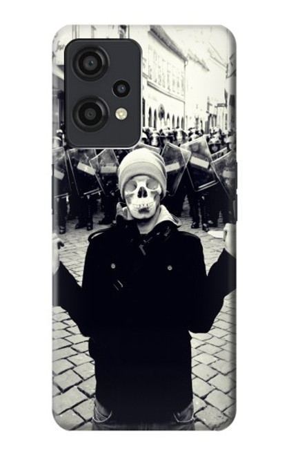 S1108 Skull Mask Man Protester Case For OnePlus Nord CE 2 Lite 5G