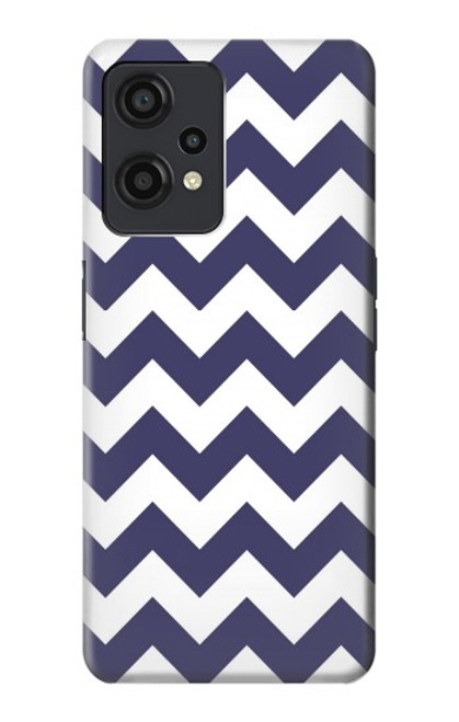 S2345 Navy Blue Shavron Zig Zag Pattern Case For OnePlus Nord CE 2 Lite 5G