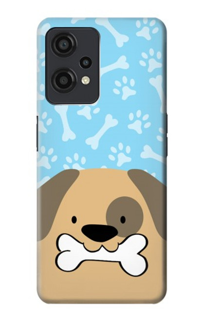 S2669 Cute Dog Paws Bones Cartoon Case For OnePlus Nord CE 2 Lite 5G