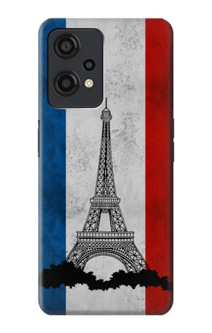 S2859 Vintage France Flag Eiffel Tower Case For OnePlus Nord CE 2 Lite 5G