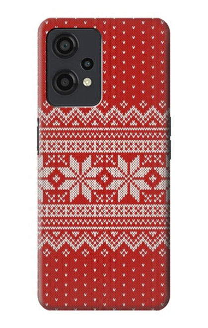 S3384 Winter Seamless Knitting Pattern Case For OnePlus Nord CE 2 Lite 5G