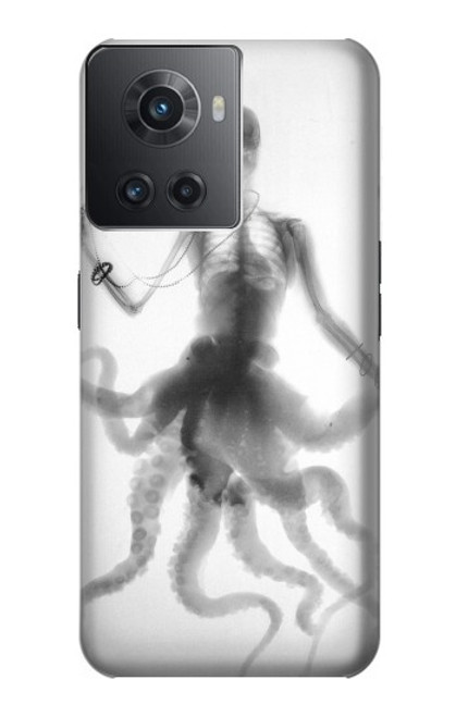 S1432 Skull Octopus X-ray Case For OnePlus 10R