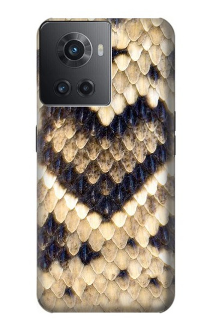 S3417 Diamond Rattle Snake Graphic Print Case For OnePlus 10R