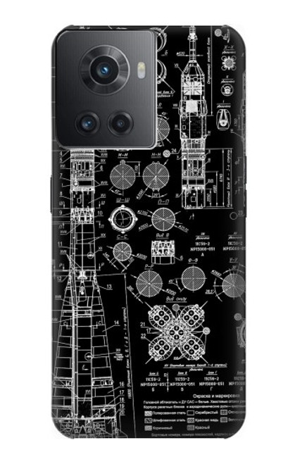 S3436 Apollo Blue Print Case For OnePlus 10R