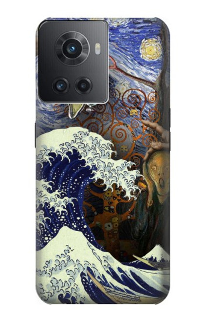 S3851 World of Art Van Gogh Hokusai Da Vinci Case For OnePlus 10R