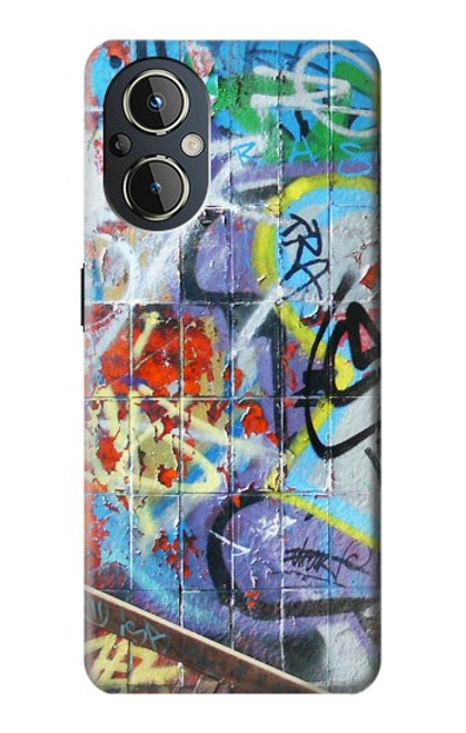 S0588 Wall Graffiti Case For OnePlus Nord N20 5G