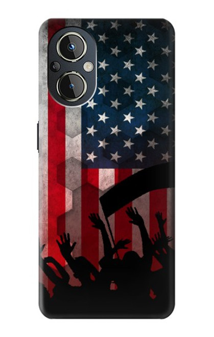 S2989 USA America Soccer Case For OnePlus Nord N20 5G